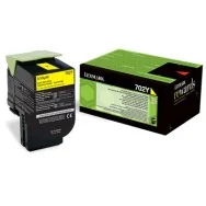 Toner Originale Lexmark 702Y 70C20Y0 (Giallo 1000 pagine)