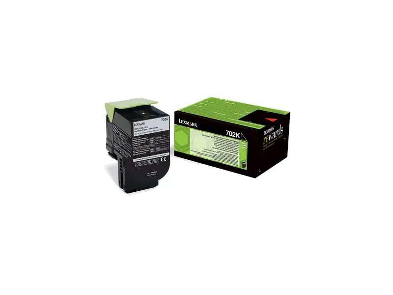 Toner Originale Lexmark 702K 70C20K0 (Nero 1000 pagine)