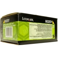 Toner Originale Lexmark 802SY 80C2SY0 (Giallo 2000 pagine)