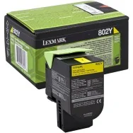 Toner Originale Lexmark 802Y 80C20Y0 (Giallo 1000 pagine)