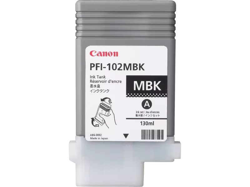 Cartuccia Originale Canon PFI-102MBK 0894B001 (Nero Opaco)