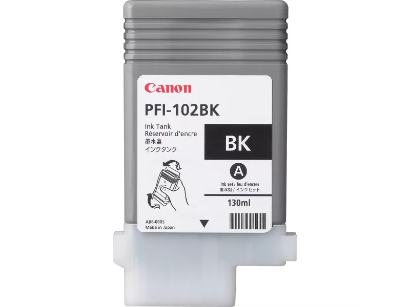 Cartuccia Originale Canon PFI-102BK 0895B001 (Nero)