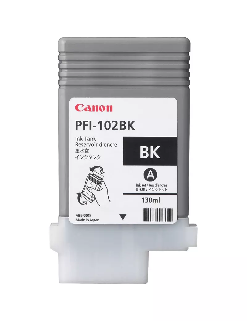 Cartuccia Originale Canon PFI-102BK 0895B001 (Nero)