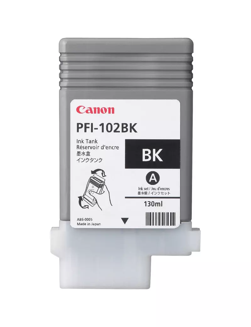 Cartuccia Originale Canon PFI-102BK 0895B001 (Nero) Cartuccia Originale Canon PFI-102BK 0895B001 (Nero)