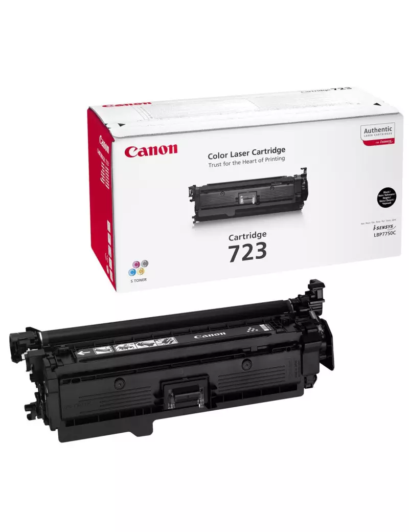 Toner Originale Canon 723b 2644B002 (Nero 5000 pagine)