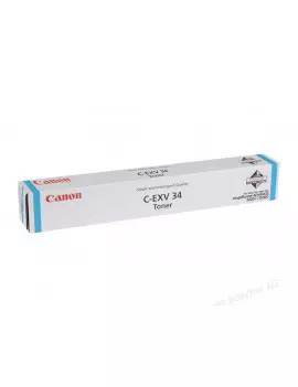 Toner Originale Canon C-EXV34c 3783B002 (Ciano 19000 pagine)