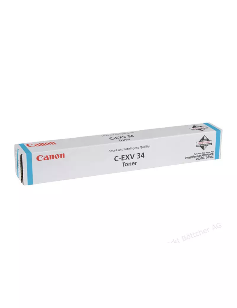 Toner Originale Canon C-EXV34c 3783B002 (Ciano 19000 pagine) Toner Originale Canon C-EXV34c 3783B002 (Ciano 19000 pagine)