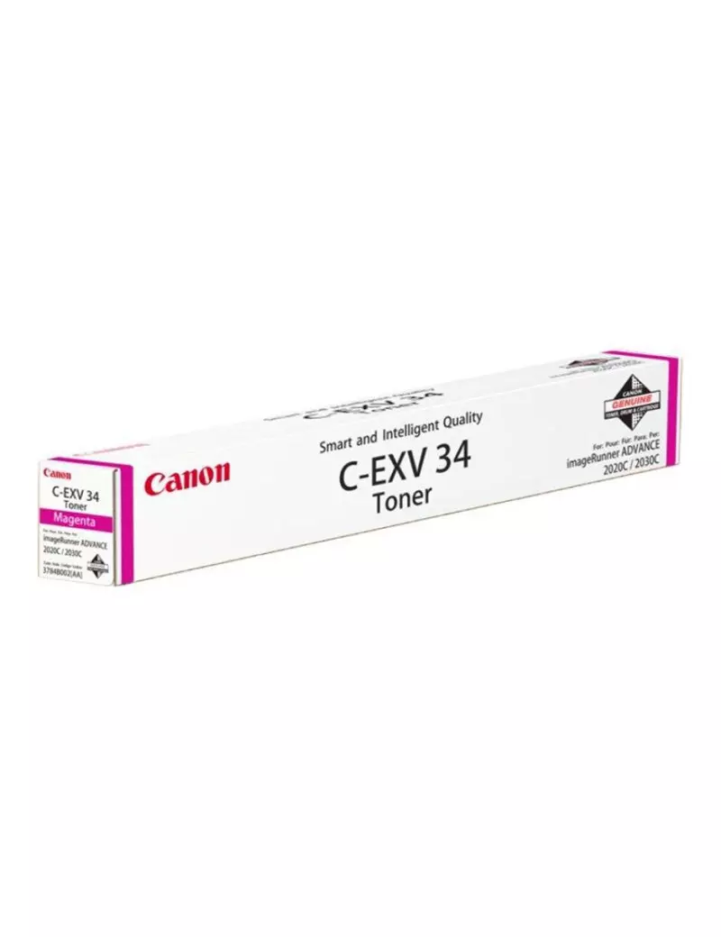 Toner Originale Canon C-EXV34m 3784B002 (Magenta 19000 pagine) Toner Originale Canon C-EXV34m 3784B002 (Magenta 19000 pagine)