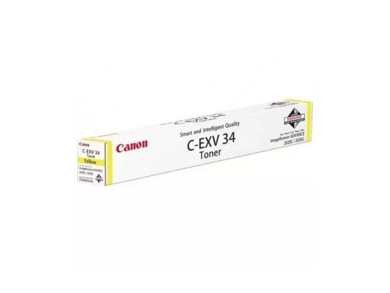 Toner Originale Canon C-EXV34y 3785B002 (Giallo 19000 pagine)