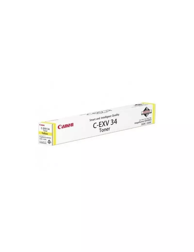 Toner Originale Canon C-EXV34y 3785B002 (Giallo 19000 pagine) Toner Originale Canon C-EXV34y 3785B002 (Giallo 19000 pagine)