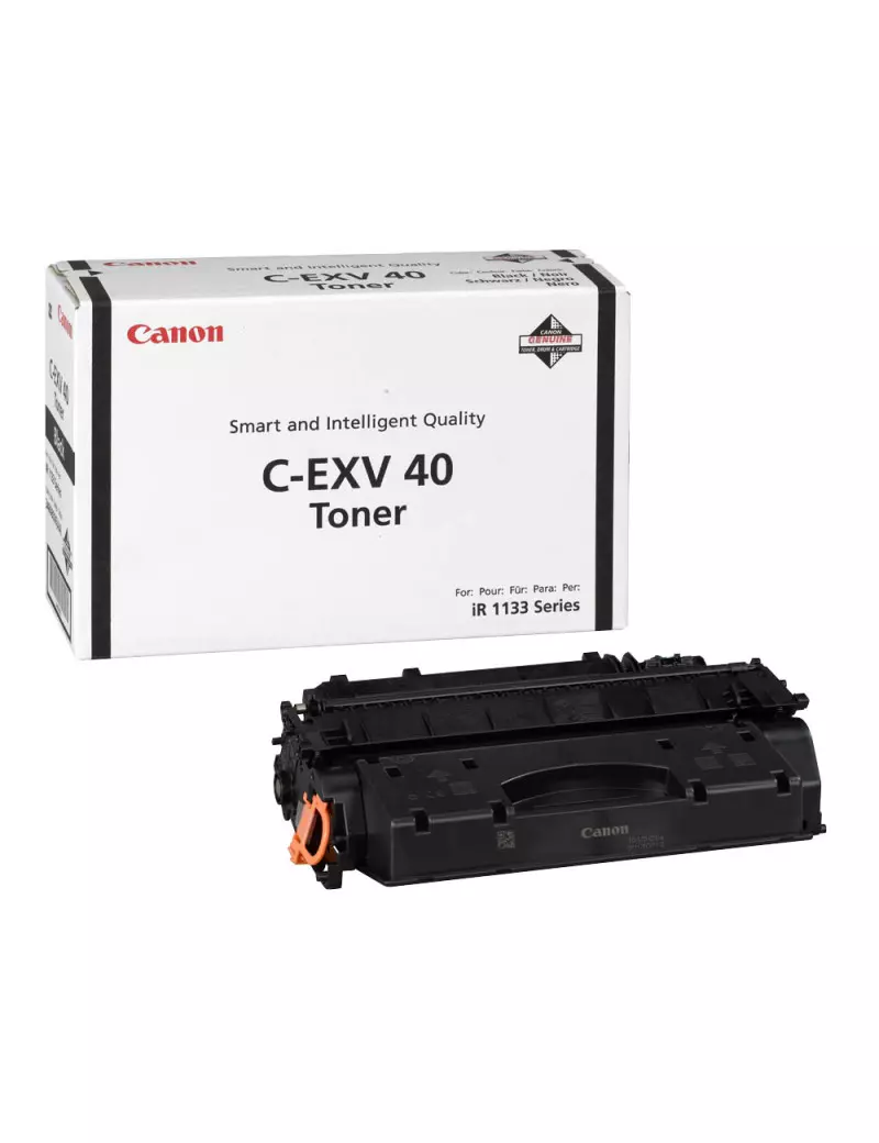Toner Originale Canon C-EXV40 3480B006 (Nero 6000 pagine)