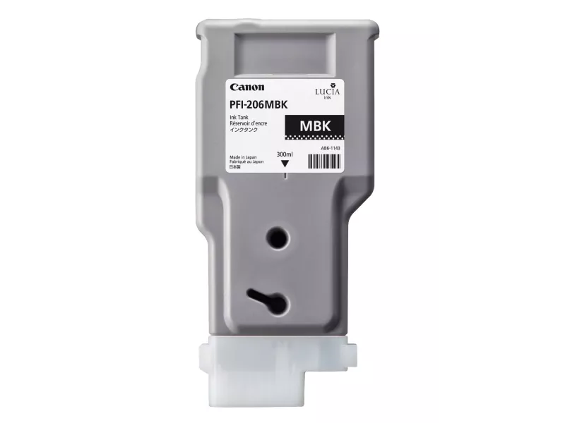 Cartuccia Originale Canon PFI-206MBK 5302B001 (Nero Opaco 300 ml)