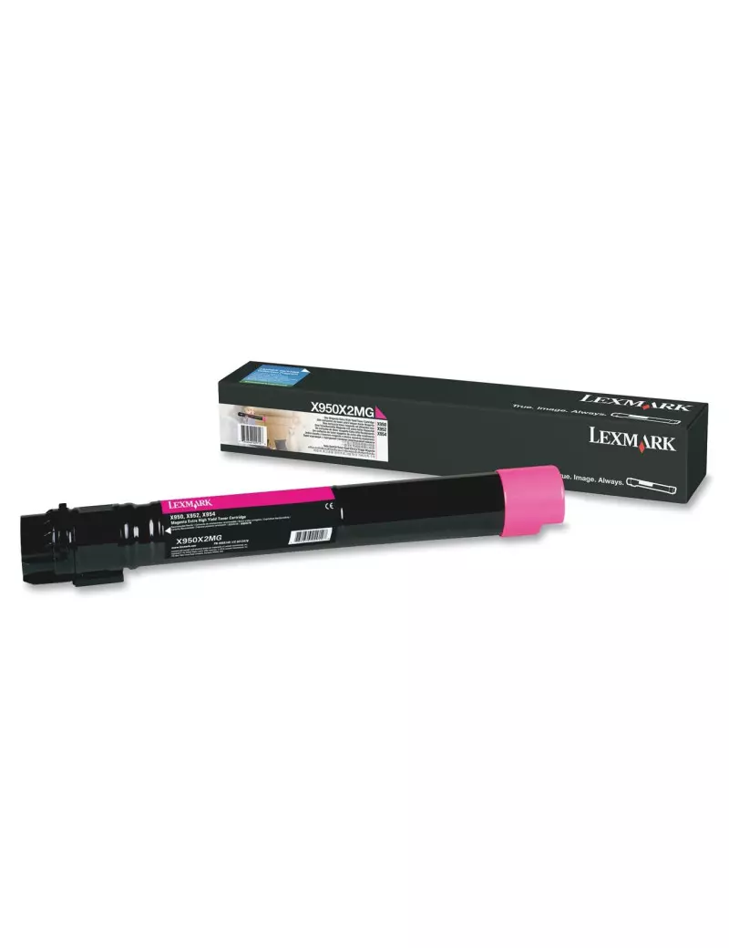 Toner Originale Lexmark X950X2MG (Magenta 24000 pagine)