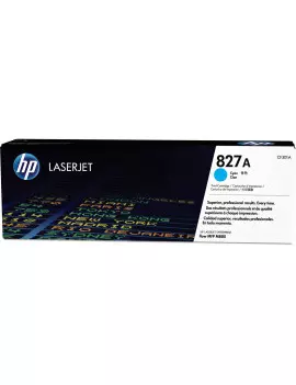 Toner Originale HP CF301A 827A (Ciano 32000 pagine)