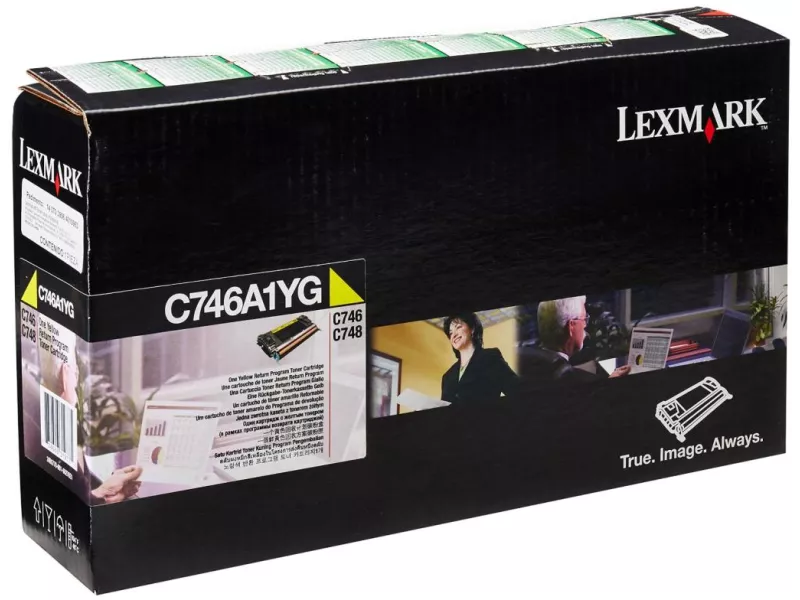Toner Originale Lexmark X746 X746A1YG (Giallo 7000 pagine)
