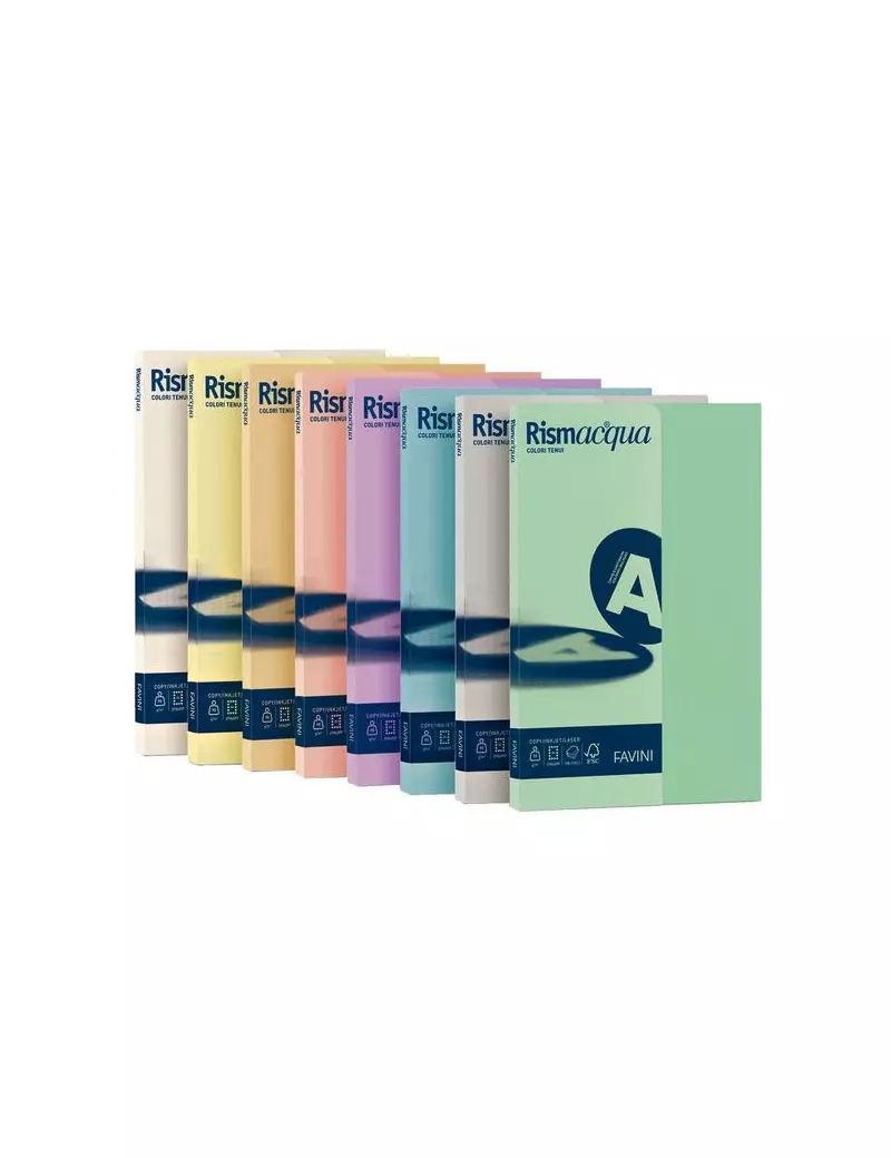 Carta in Rismette Favini - A4 - 90 g - Colori Tenui - Camoscio (Risma 100) Carta in Rismette Favini - A4 - 90 g - Colori Tenui - Camoscio (Risma 100)