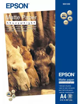 Carta Speciale Epson S041256 - Opaca - 167 g - A4 - Inkjet (Conf. 50)