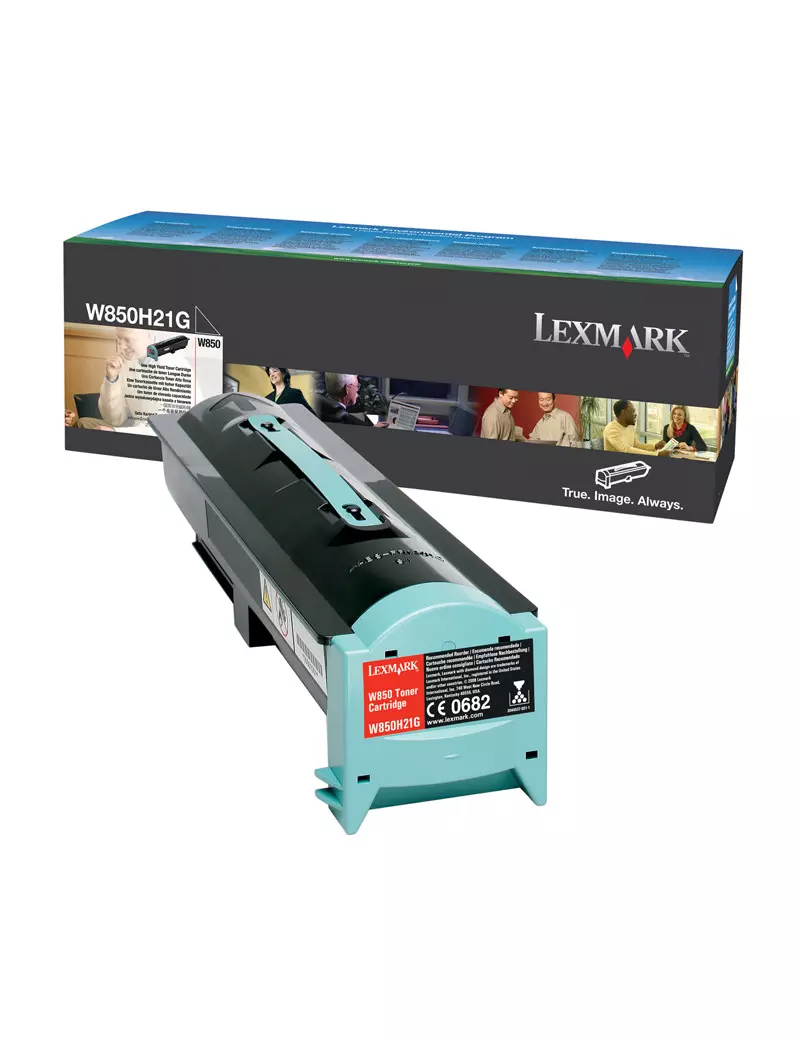 Toner Originale Lexmark W850H21G (Nero 35000 pagine)