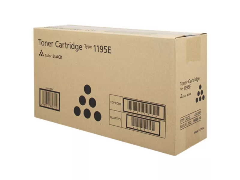 Toner Originale Ricoh 431147 Type 1195E (Nero 2600 pagine) Toner Originale Ricoh 431147 Type 1195E (Nero 2600 pagine)