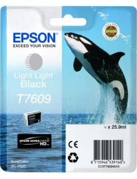 Cartuccia Originale Epson T760940 (Nero Chiaro Chiaro 12000 pagine)