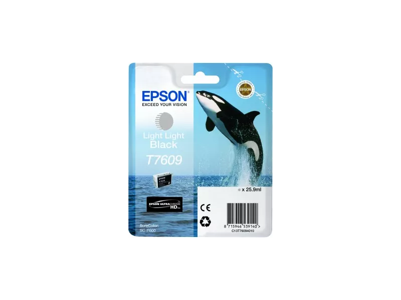 Cartuccia Originale Epson T760940 (Nero Chiaro Chiaro 12000 pagine)