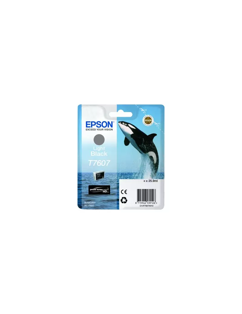 Cartuccia Originale Epson T760740 (Nero Chiaro 10000 pagine) Cartuccia Originale Epson T760740 (Nero Chiaro 10000 pagine)
