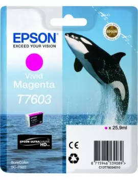 Cartuccia Originale Epson T760340 (Magenta 1400 pagine)