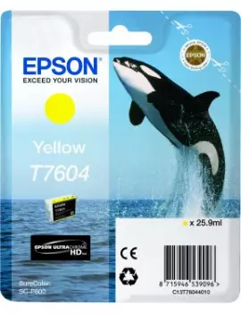 Cartuccia Originale Epson T760440 (Giallo 2100 pagine)