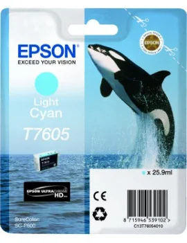 Cartuccia Originale Epson T760540 (Ciano Chiaro 2400 pagine)