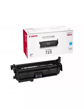 Toner Originale Canon 723c 2643B002 (Ciano 8500 pagine)