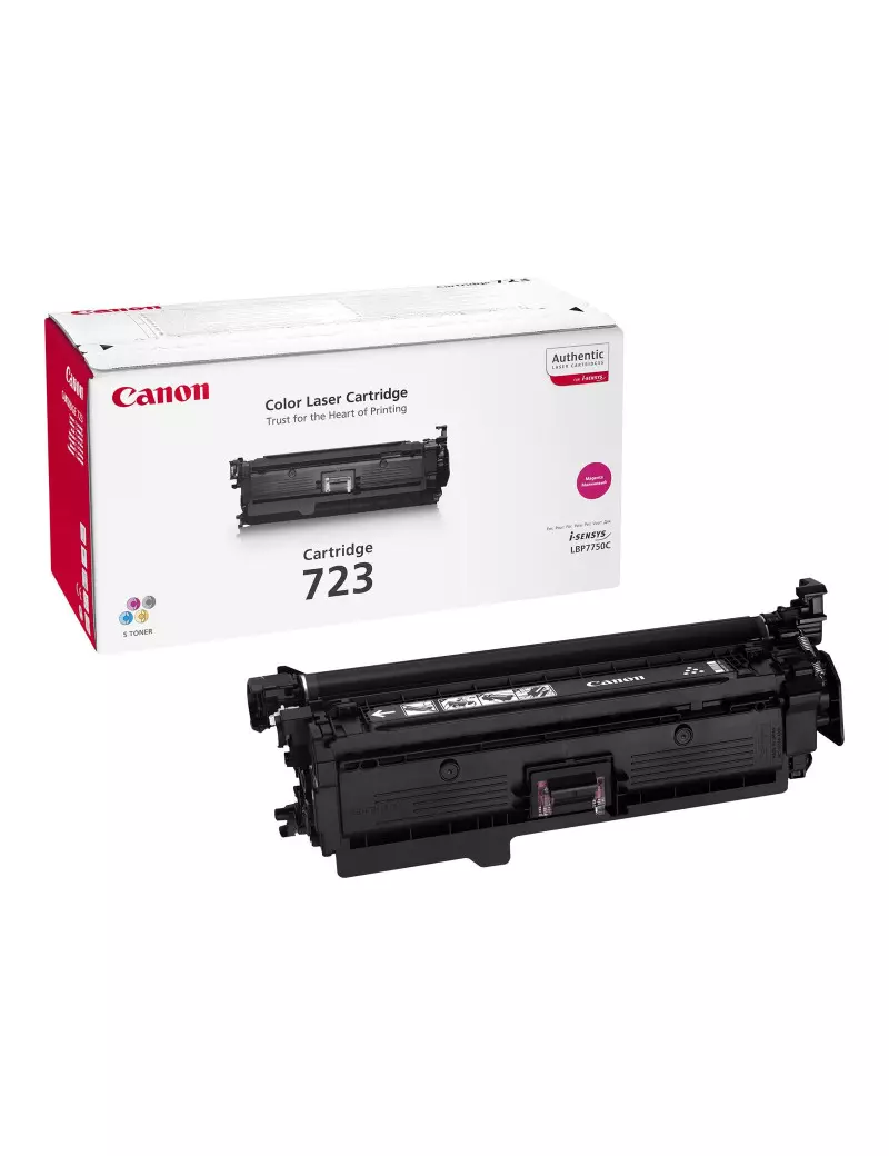 Toner Originale Canon 723m 2642B002 (Magenta 8500 pagine) Toner Originale Canon 723m 2642B002 (Magenta 8500 pagine)