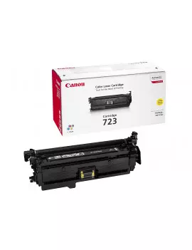 Toner Originale Canon 723y 2641B002 (Giallo 8500 pagine)