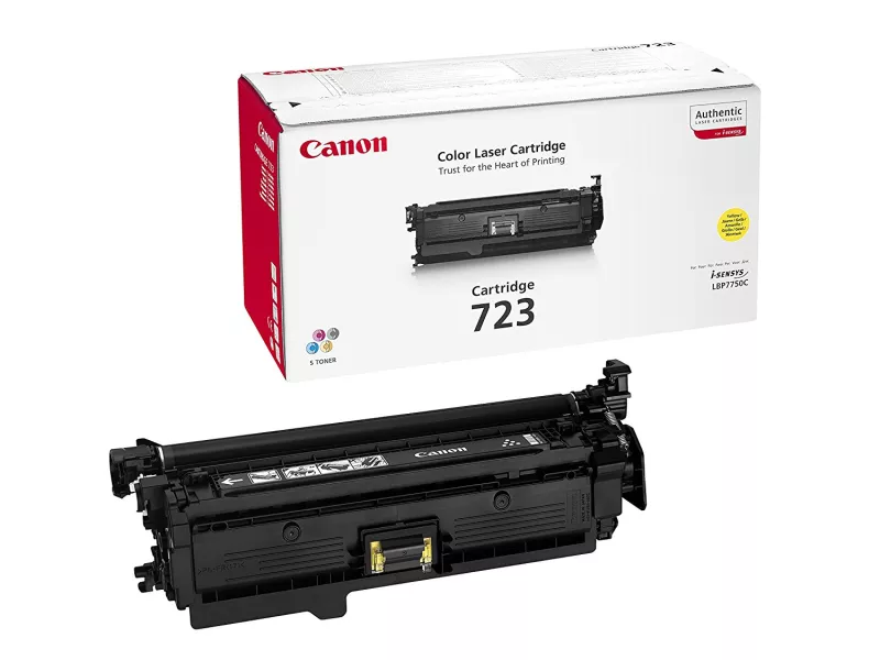 Toner Originale Canon 723y 2641B002 (Giallo 8500 pagine)