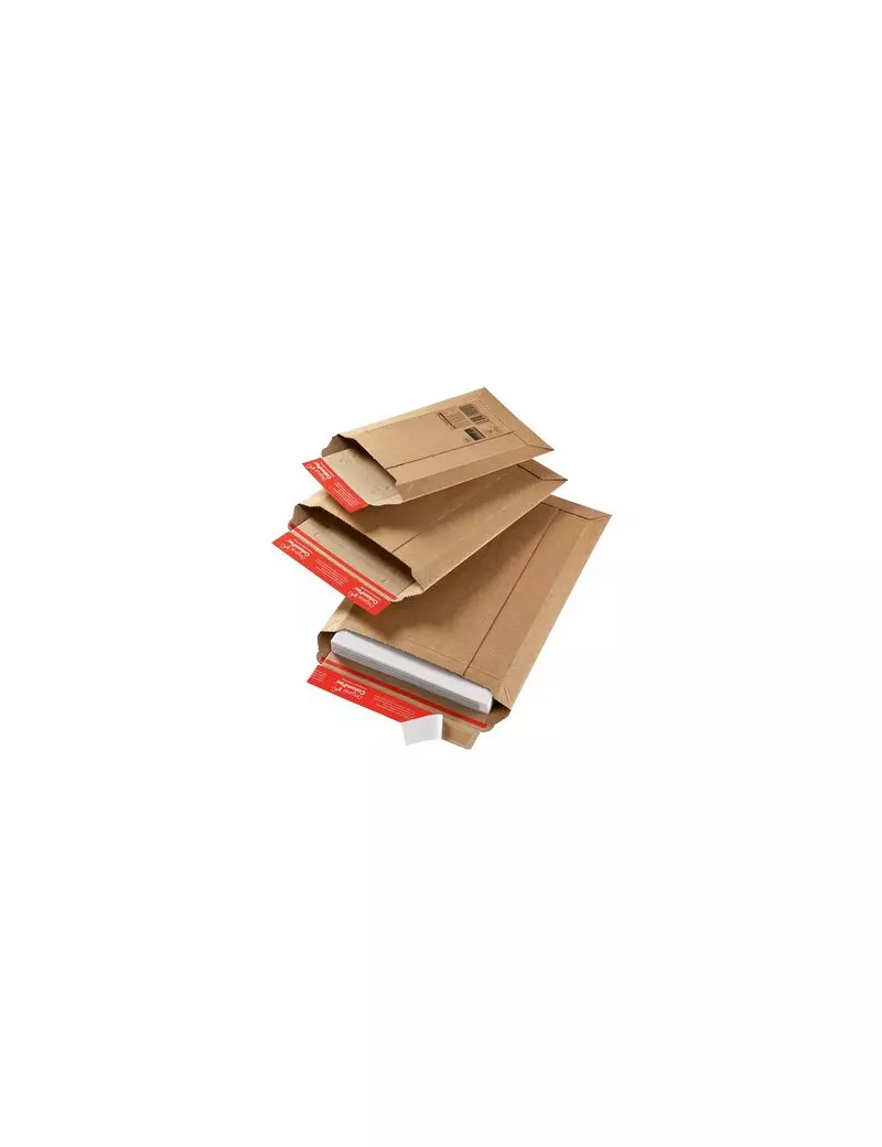 Busta in Cartonicino Colompac - 35,3x51,8 cm - Avana (Conf. 20) Busta in Cartonicino Colompac - 35,3x51,8 cm - Avana (Conf. 20)