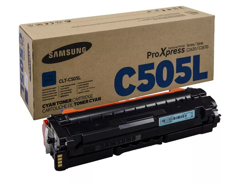 Toner Originale Samsung CLT-K505L SU168A (Nero 6000 Pagine)