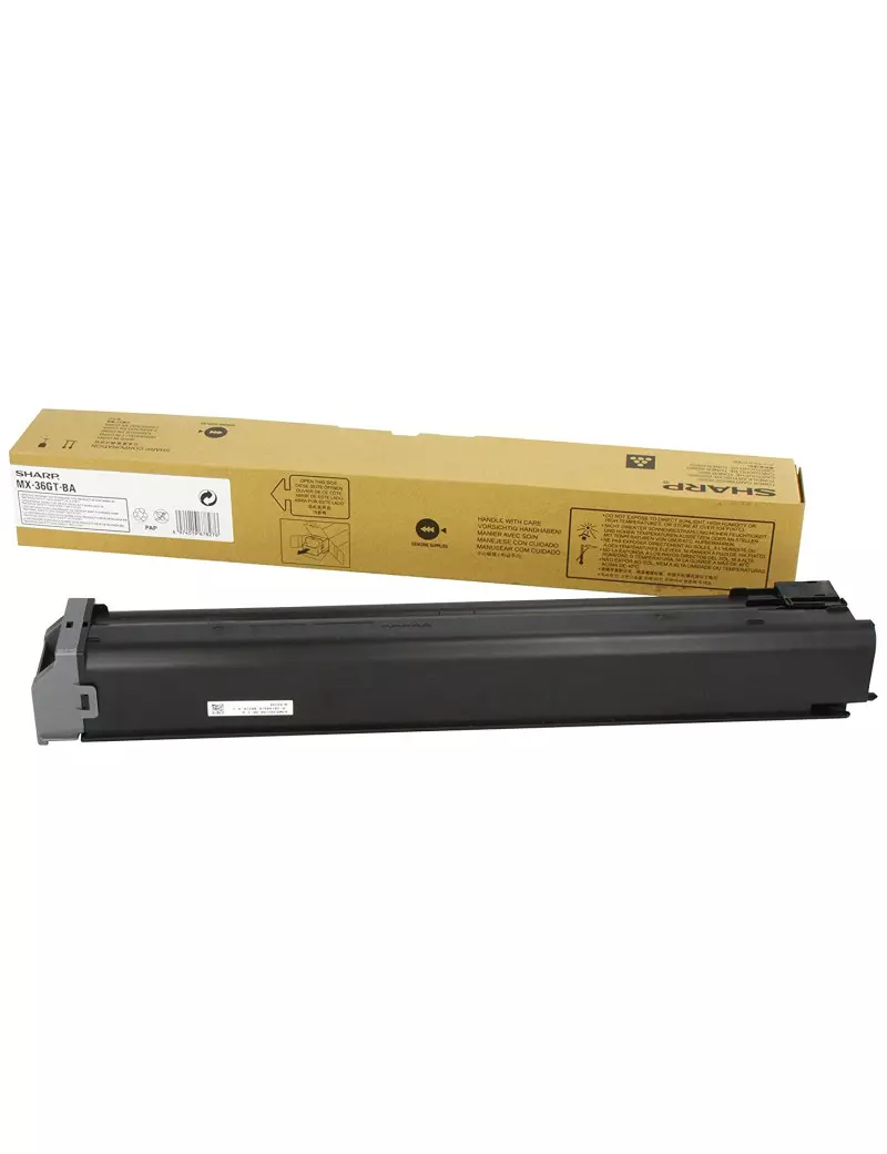 Toner Originale Sharp MX-36GTBA (Nero 24000 pagine) Toner Originale Sharp MX-36GTBA (Nero 24000 pagine)
