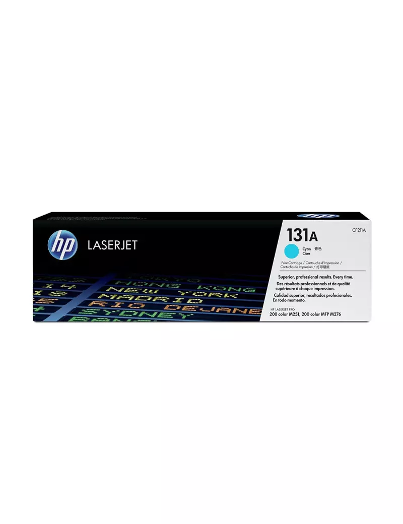 Toner Originale HP CF211A 131A (Ciano 1800 pagine)