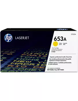 Toner Originale HP CF322A 653A (Giallo 16500 Pagine)