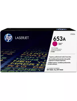 Toner Originale HP CF323A 653A (Magenta 16500 Pagine)