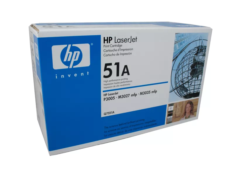 Toner Originale HP Q7551A 51A (Nero 6500 pagine)