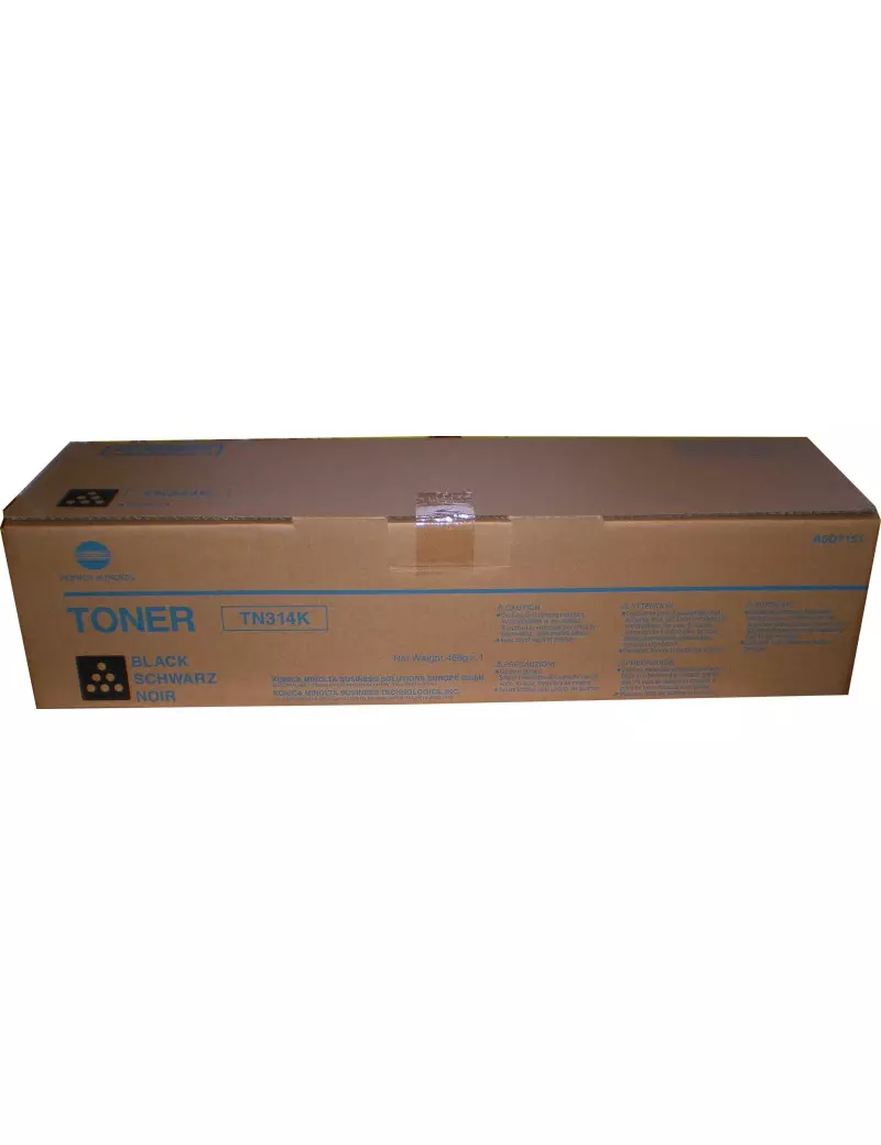 Toner Originale Konica Minolta TN-314K A0D7131 (Nero 26000 pagine)