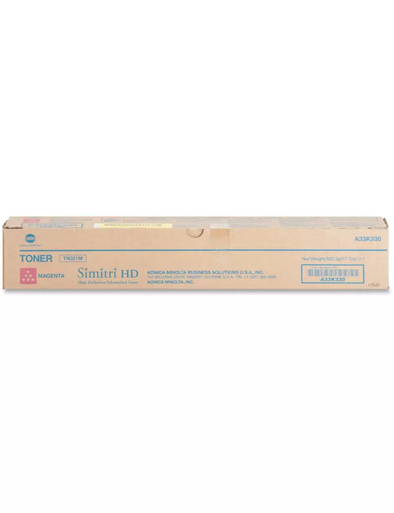 Toner Originale Konica Minolta TN-321M A33K350 (Magenta 25000 pagine) Toner Originale Konica Minolta TN-321M A33K350 (Magenta 25000 pagine)