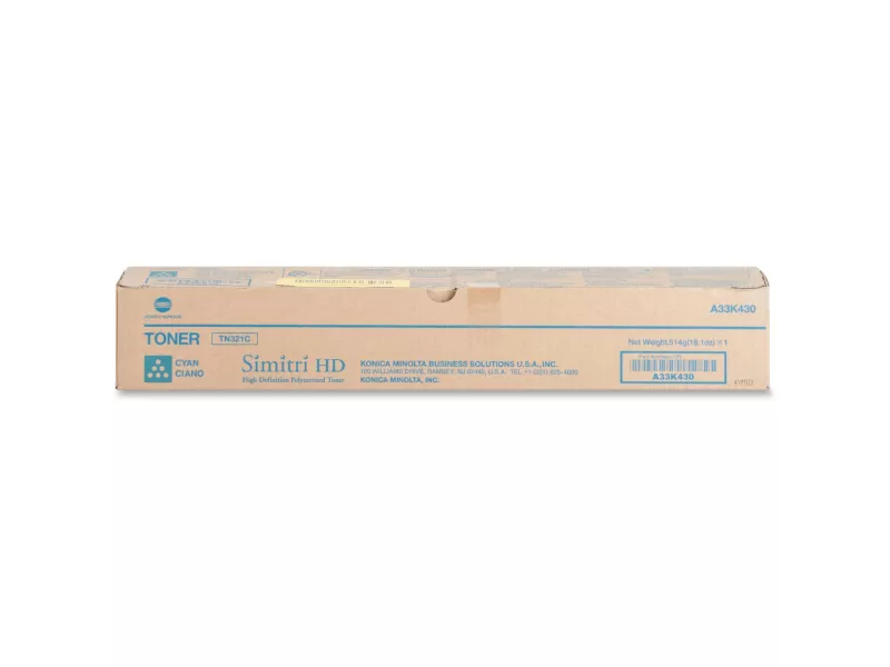 Toner Originale Konica Minolta TN-321C A33K450 (Ciano 25000 pagine)