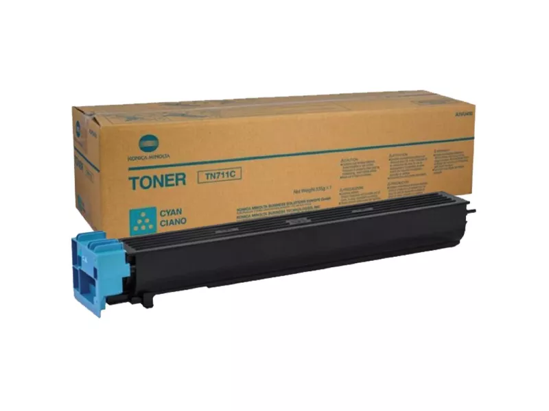 Toner Originale Konica Minolta TN-711C A3VU450 (Ciano 31500 pagine)