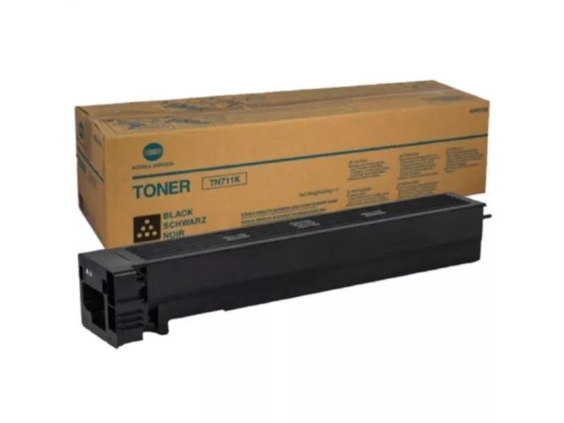 Toner Originale Konica Minolta TN-711K A3VU150 (Nero 47200 pagine)
