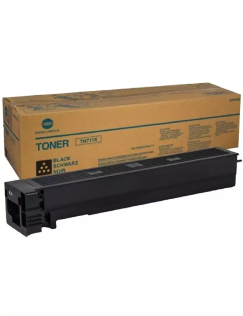 Toner Originale Konica Minolta TN-711K A3VU150 (Nero 47200 pagine)