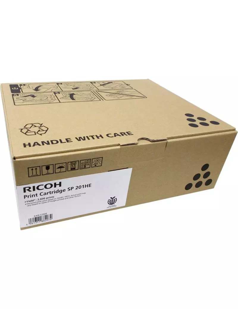 Toner Originale Ricoh 407254 SP 201HE (Nero 2600 pagine)