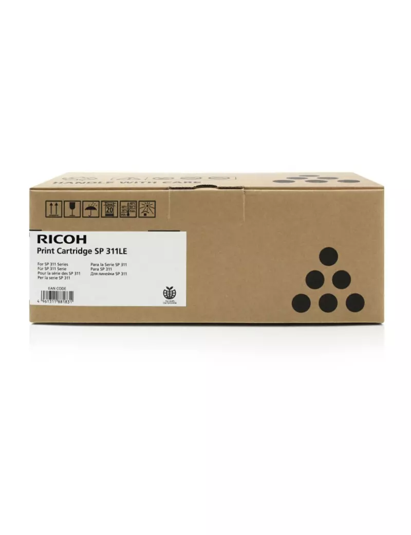 Toner Originale Ricoh 407249 SP 311LE (Nero 2000 Pagine) Toner Originale Ricoh 407249 SP 311LE (Nero 2000 Pagine)