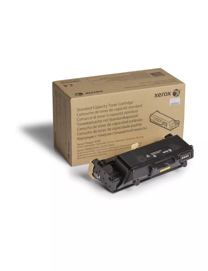 Toner Originale Xerox 106R03620 (Nero 2500 pagine) Toner Originale Xerox 106R03620 (Nero 2500 pagine)