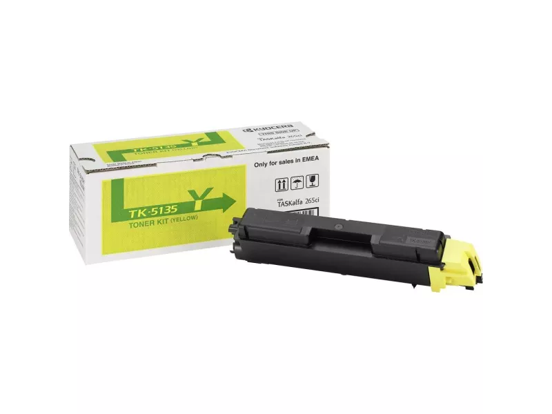Toner Originale Kyocera TK-5135Y 1T02PAANL0 (Giallo 5000 pagine)